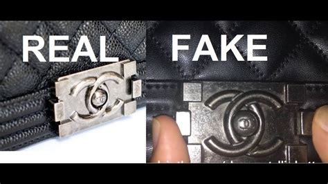 chanel le boy original vs fake|chanel bag serial number.